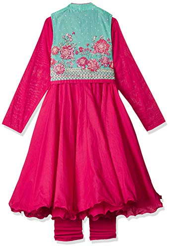 Image of BIBA Girl's Cotton Salwar Suit Set