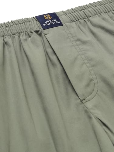 Image of Urban Scottish Solid Men's Lounge Pants 100% Cotton Pajama for men Night Pants Comfortable Regular Fit Track Pants Leisure-Wear Lower with an Elastic Waist-Band Casual Style, Machine Washable Pyjamas