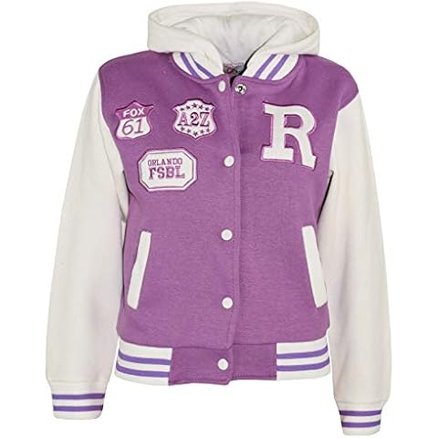 A2Z 4 Kids Lilac Hooded Top Jacket Cover