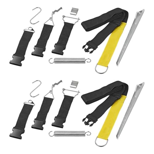 Sturmbänder für Vorzelte L 5x4,6cm Sturmsicherung für Pavillons, Zelte, Markisen Zelt und Sonnensegel Sturmsicher