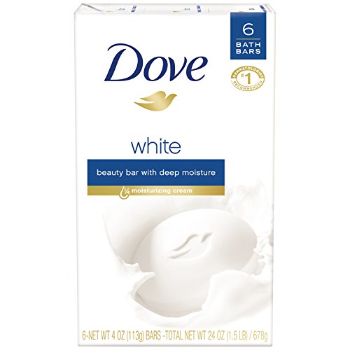 Image of Dove White Beauty Bar, 6 Count Body Care / Beauty Care / Bodycare / BeautyCare