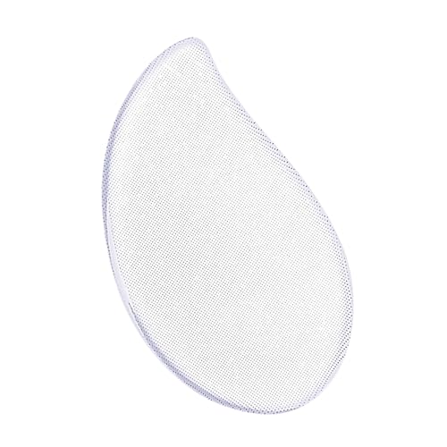 Lima transparente para pies – Limpiador de pedicura de vidrio, removedor de piel muerta, herramienta exfoliante suave, lima de ducha duradera, ayuda de cuidado profesional, suave y suave, accesorio de