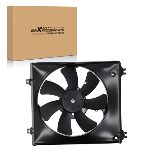 Image of maXpeedingrods Engine Radiator Cooling Fan Assembly for 2009-2014 Acura TL Electric, 38611R70A01 38615RK1A01 38616RK1A51