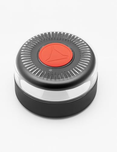 Jardin202 Luz de Emergencia Coche Homologada DGT con Geolocalización IoT hasta 12/2038 | Baliza V16 Magnética 1Km 360º | Aprobada y Certificada por DGT | Con Funda Protectora incluida (1)