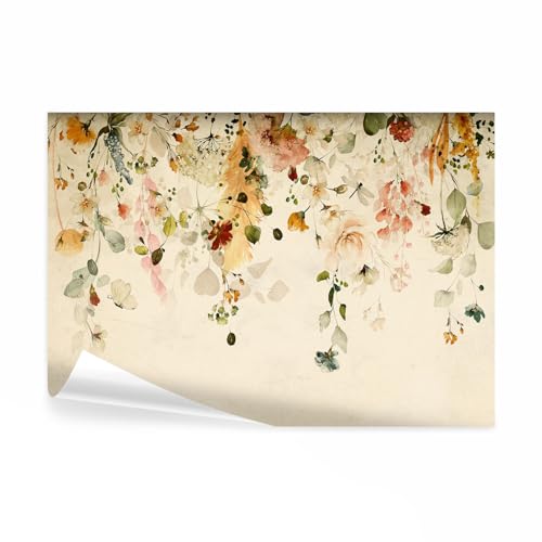 decomonkey - Papier Peint Panoramique Nature 350x256 cm - Décoration murale moderne – Tapisserie décorative pour chambre salon - Art mural unique design...