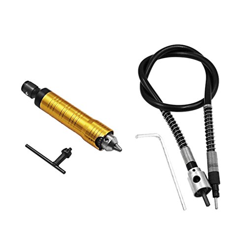 Baoblaze Eixo Flexível Antiderrapante Macio Com Alça De 0,3-6,5 Mm Para Ferramenta Rotativa Elétrica