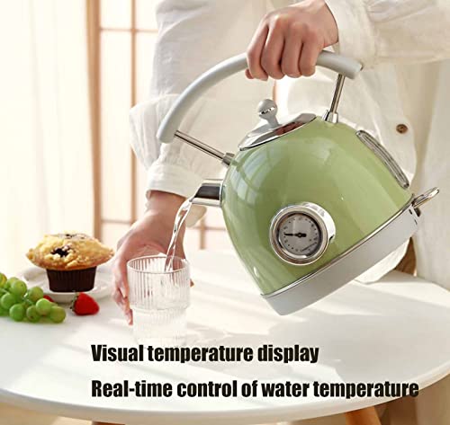 Tetera eléctrica multifuncional 1.8L con control inteligente de temperatura miniatura 5
