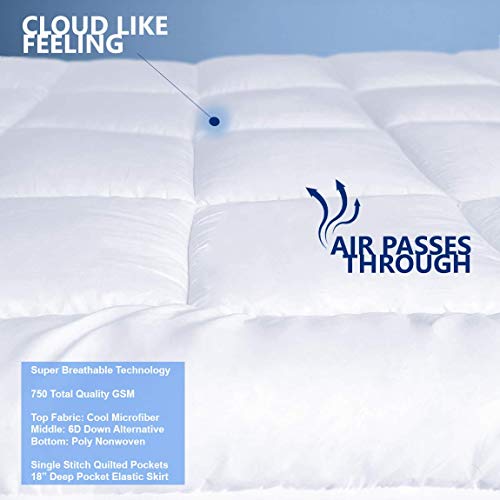 Pure Brands King Mattress Topper - Image 4