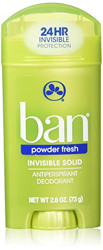 Ban Deodorant 2.6 Ounce Invisible Solid Powder Fresh (76ml) (2 Pack) image 4