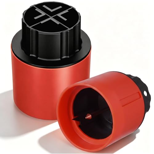 Image of Remerry 2 Pcs Chemical Jug Seal Cutter, EAS Cut Seal Remover Opener, Red