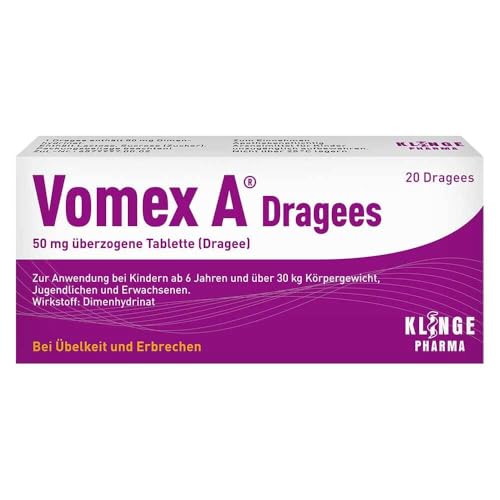 Vomex A Dragees, 20 St.