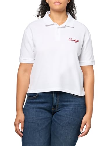 Polo de manga corta mujer Lucky Brand en algodón suave casual