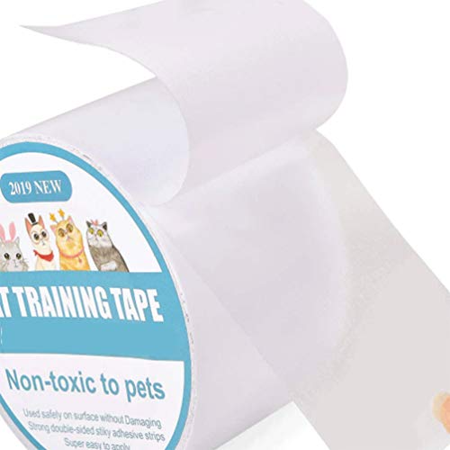 iplusmile Fita de Dissuasão de Arranhões de Gato- 3. 7 Polegadas X 10. 9 Jardas de Fita de Treinamen