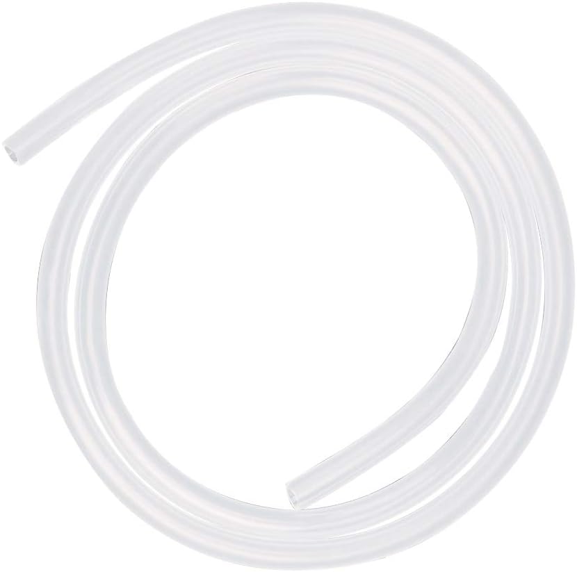 Hooshing Silicone Tubing 4mm ID x 6mm OD 10 Ft Food Grade Flexible Pure Silicone Rubber Plastic Tube Hose High Temp for Home Brewing Water Pipe Winemaking Pump Transfer