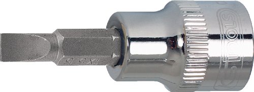 KS Tools 918.3853 3/8" CHROMEplus Bit socket slot, 5,5mm
