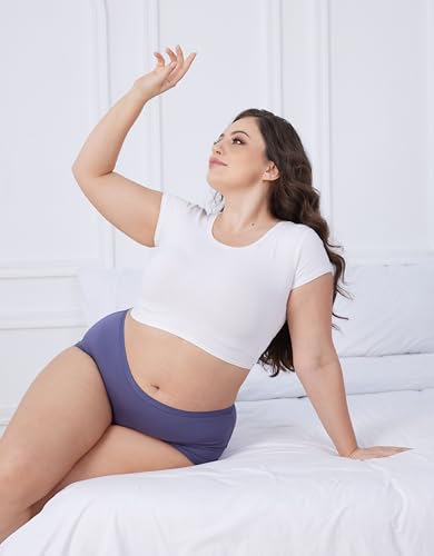 Image of Goat Union Organic Cotton Boyleg Period Underwear for Women & Teens - Moderate Absorbency Period Panty