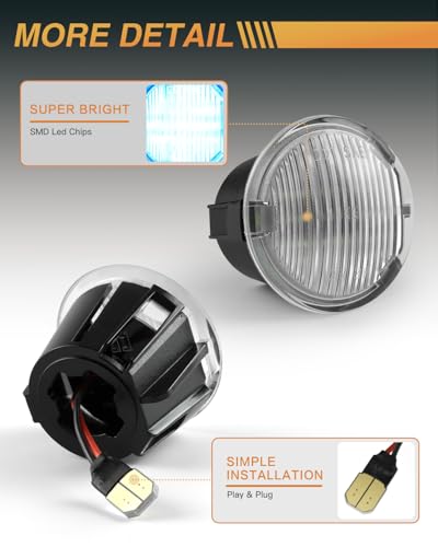 Lámpara LED para maletero Ice Blue compatible Jeep Dodge miniatura 4
