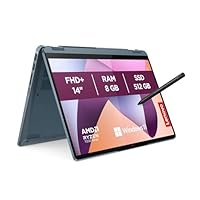 Lenovo IdeaPad Flex 5 Notebook Convertibile Touch 14' WUXGA (1920x1200), AMD Ryzen 7 5700U, 8GB RAM,...