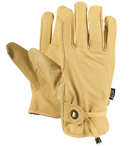 Amesbichler Western Guantes Naturfarben Texas, Talla l| Guantes de Trabajo Western - Guantes de equitación Cover