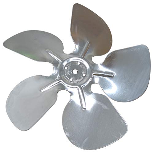 AERZETIX - Hélice Pala del Ventilador Aluminio Ø200mm 28° - Aspiración - Izquierda - C43416