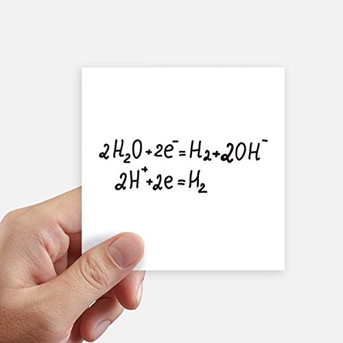Autocollant chimie électrolyse de l'eau stickers pour masquer les rayures de pc - 2