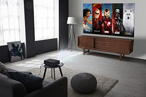 Image of LG CineBeam UHD 4K Projector HU70LAB - DLP Home Theater Smart Projector, Black