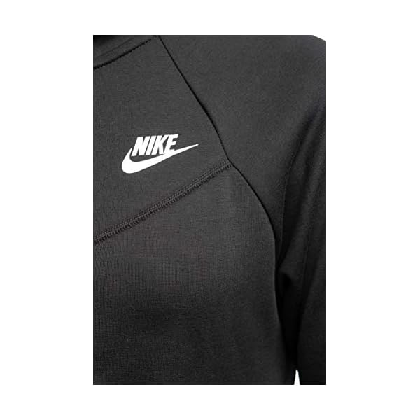 Nike Sportswear Windrunner Tech Fleece Women's Full-Zip Hoodie Black/White BV3455-010 (Size: XS)