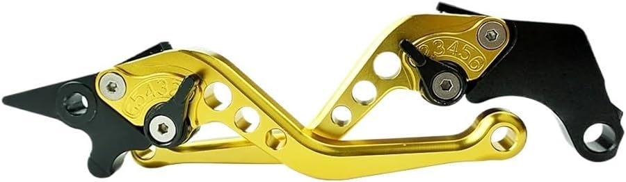 Motorcycle Brake Levers Hand CNC Motorcycle Brake Clutch Levers Adjust Lever Short Handle for Motorbike Modification