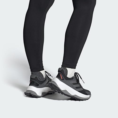 Adidas Tênis de corrida Terrex Soulstride Ultra Trail, Core Black/Grey Four/Cloud White, 8.5