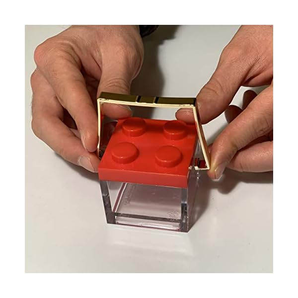 Omada Design caja de plexiglás transparente, formato 5 x 5 x 5 cm, para detalles de boda, confirmación, comunión… - Imagen 4