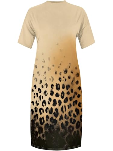 Image of SUZONANA Plus Size Dresses for Curvy Women African Print American Dress Summer Outfits Casual Loose with Pocket