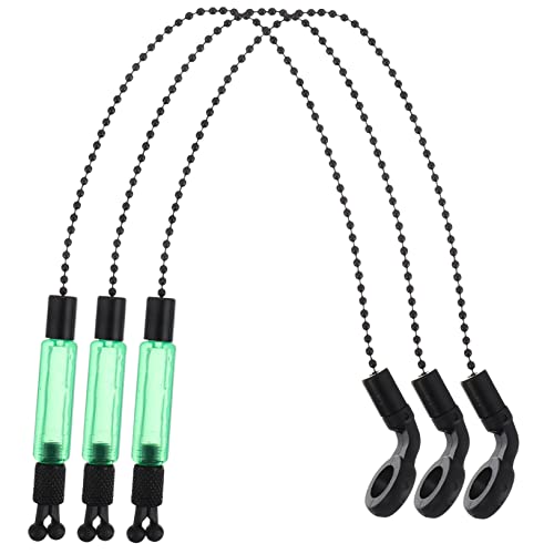 Abaodam Fishing Accessories 3pcs Fishing Alarm Bite Alarms Line Gear Alert Indicator Easy to Use Practical