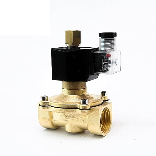 Électrovanne en laiton 3/8 NPT 24VAC normalement ouverte pour contrôle d'eau