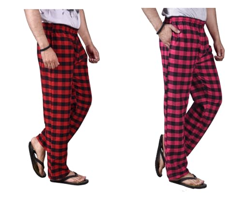 Image of Pure Cotton Pure Comfort Men's Pyjama Bottom Multicolors, Free Size