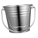 Seau à glace en acier inoxydable : ce type de seau à eau est largement utilisé et convient à de nombreux endroits, que , ktv et autres occasions.