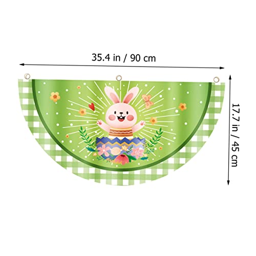 Drapeaux de jardin de Pâques pour fêter l'arrivée du lapin - 4