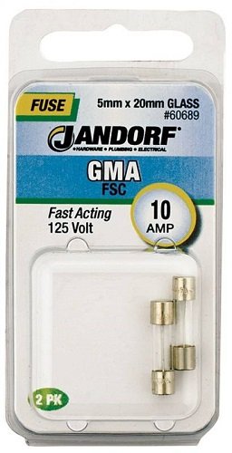 Jandorf Specialty Hardw Fuse Gma 10A Fast Acting 60689 #TOP13
