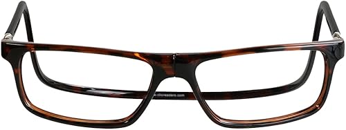 Miniatura 2 de Clic Lentes de lectura magnéticos con bloqueo de luz azul, lectores de computadora con patillas ajustables, ejecutivo (M-XL)