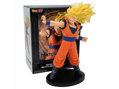 Figurine Banpresto Dragon Ball Z Match Makers Super Saiyan 3 Son Goku vs Majin Buu - vue 7