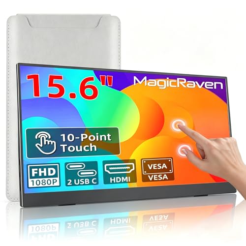 MAGICRAVEN 15.6" 1080p Touchscreen Monitor