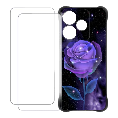 UOGNADGD Xiaomi Redmi 13X 4G �Ƃ̌݊������� �J�X�^���J���t���P�[�X�{�����K���X�ی�t�B����2���t�� ? �Ռ��z�������h�~ (�K�N)