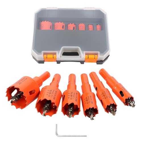 Juego de 7 Piezas de Brocas Bimetálicas M42 miniatura 1