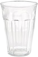 Duralex Picardie Highball 360ml Glass Tumbler Set of 4 - High-Quality Tempered Glass for Everyday Use & Special Occasions, Ideal for Serving Hot & Cold Beverages, Ergonomic Design, BPA-Free - Clear