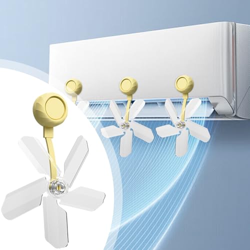 AC- Windabweiser- Set, Luftregler, 3 Stück, Größe 25, 6 x 17, 48 cm, verstellbare Panels, Anti- Direct Airflow Guide für Zuhause, Schlafzimmer, Baby, Study Use-6