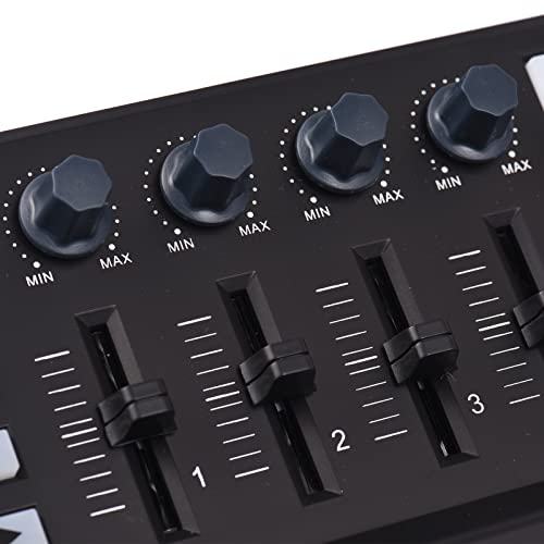 FUNFANG Panda mini ポータブル ミニ 25 キー USB キーボードとドラムパッド MIDI コントローラー の商品画像 3