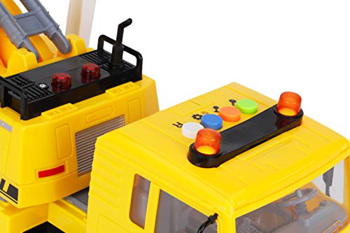 Toyland® - Camion scavatore articolato Giallo da