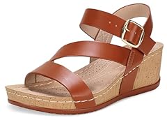 Buckle Wedge-835-brown