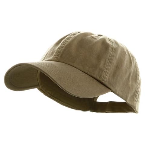 MG Low Profile Dyed Cotton Twill Cap - Khaki W39S55D Cover