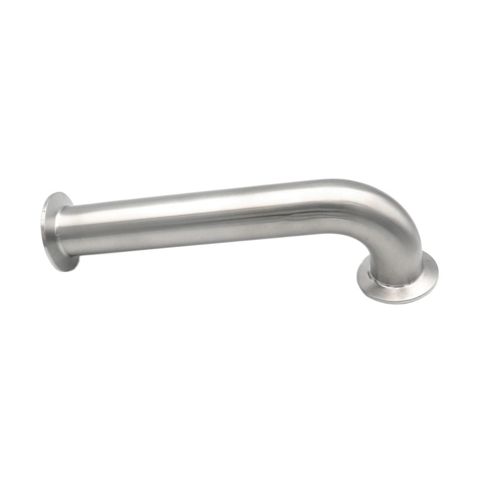 Stal nierdzewna 304/316L Kolanko 90 stopni Tri Clamp Długie przedłużenie 25 38 51mm Rurka sanitarna Łącznik rurowy Homebrew 1 "1.25" 1.5 "2"(OD51x64,L204MM_SS304)