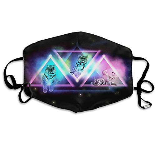 Preisvergleich Produktbild Bunte Galaxy Tiger Adult Fashion Luftmaske / Gesichtsmaske / Maske / Waschbar und wiederverwendbar